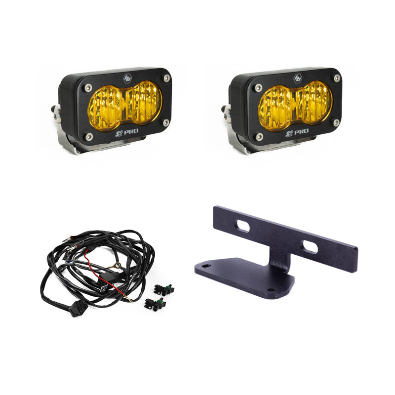 Baja Designs 2024+ Can-Am Maverick R S2 Pro Hood Light Kit