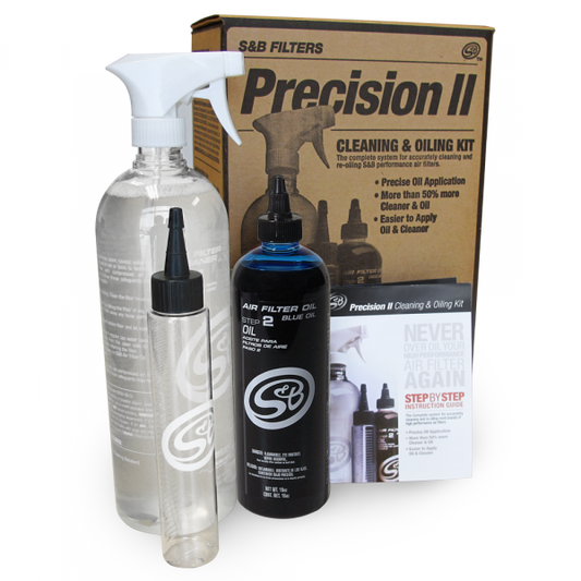 Cleaning Kit For Precision II Cleaning and Oil Kit, Blue Oil S&B