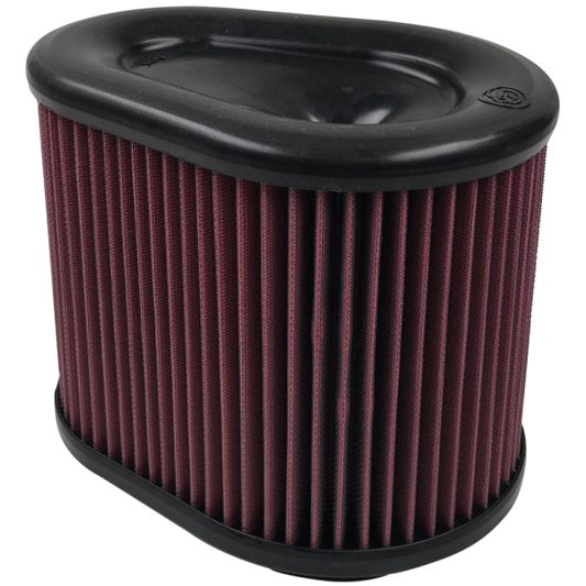 Air Filter For Intake Kits 75-5074 Oiled Cotton Cleanable Red S&B