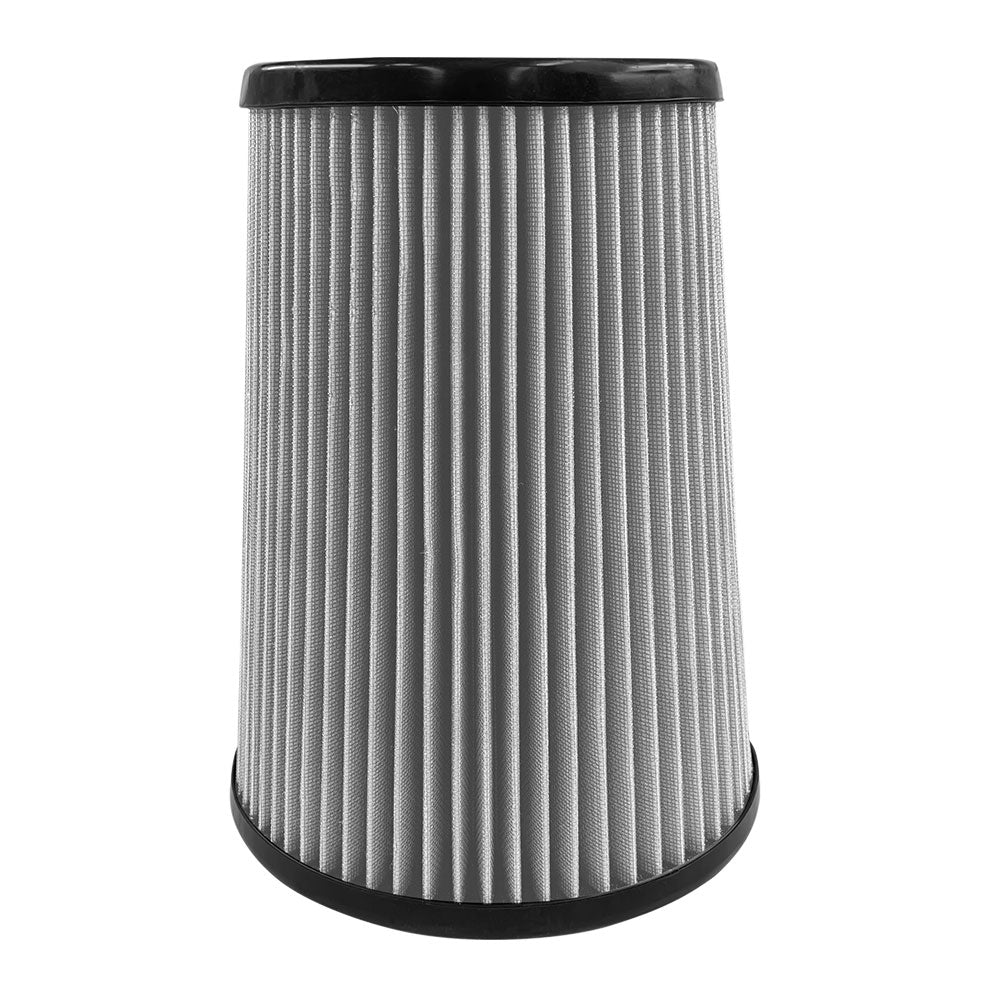 Air Filter For Intake Kits 75-5124 Dry Cotton Cleanable White S&B