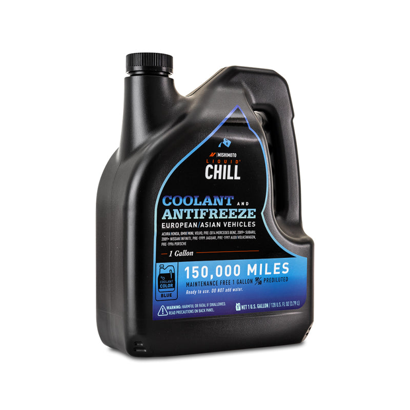 Mishimoto Liquid Chill EG Coolant, European/Asian Vehicles, Blue