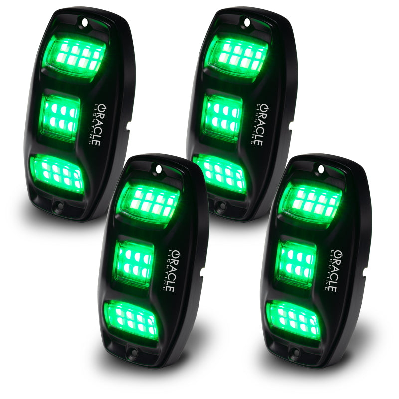 Oracle Underbody RGB+W Wheel Well Rock Light Kit - 4 PCS - ColorSHIFT SEE WARRANTY