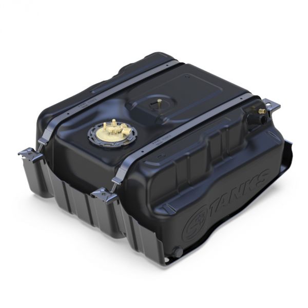 40 Gallon Replacement Fuel Tank After Axle For 2011-2016 Ford Powerstroke 6.7L Cab Chassis S&B Tanks