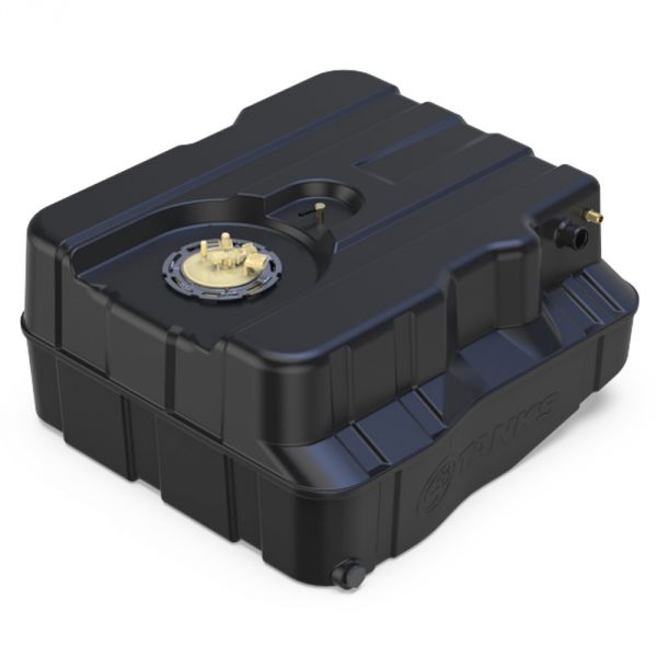 40 Gallon Replacement Fuel Tank After Axle For 2000-2010 Ford Powerstroke 7.3L 6.0L 6.4L Cab Chassis S&B Tanks