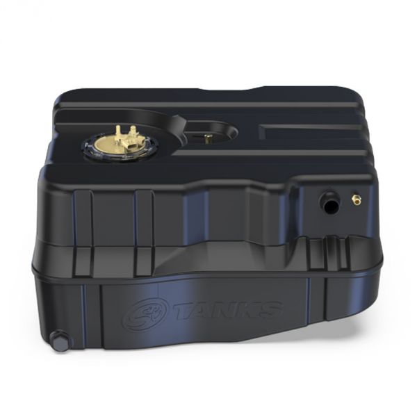 40 Gallon Replacement Fuel Tank After Axle For 2000-2010 Ford Powerstroke 7.3L 6.0L 6.4L Cab Chassis S&B Tanks