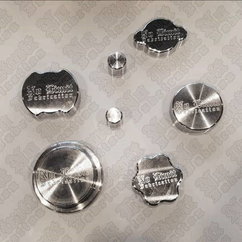 No Limit Complete Cap Set for 2020+ Ford PowerStroke Polished