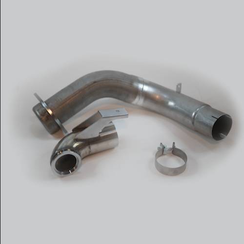 Stainless Steel Down Pipe For 2015-2019 6.7 Power Stroke Diesel No Limit