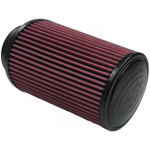 Replacement Air Filter For 7.3L Ford Intake Kits, Oiled Cotton Cleanable Red S&B