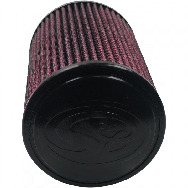 Replacement Air Filter For 7.3L Ford Intake Kits, Oiled Cotton Cleanable Red S&B
