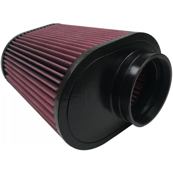 Replacement Air Filter For 7.3L Ford Intake Kits, Oiled Cotton Cleanable Red S&B
