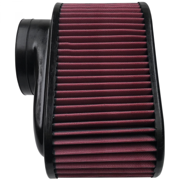 Replacement Air Filter For 6.0L Ford Intake Kits, Oiled Cotton Cleanable Red S&B