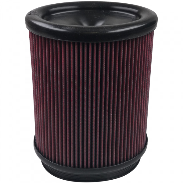 Replacement Air Filter For 7.3L Ford Intake Kits, Oiled Cotton Cleanable Red S&B