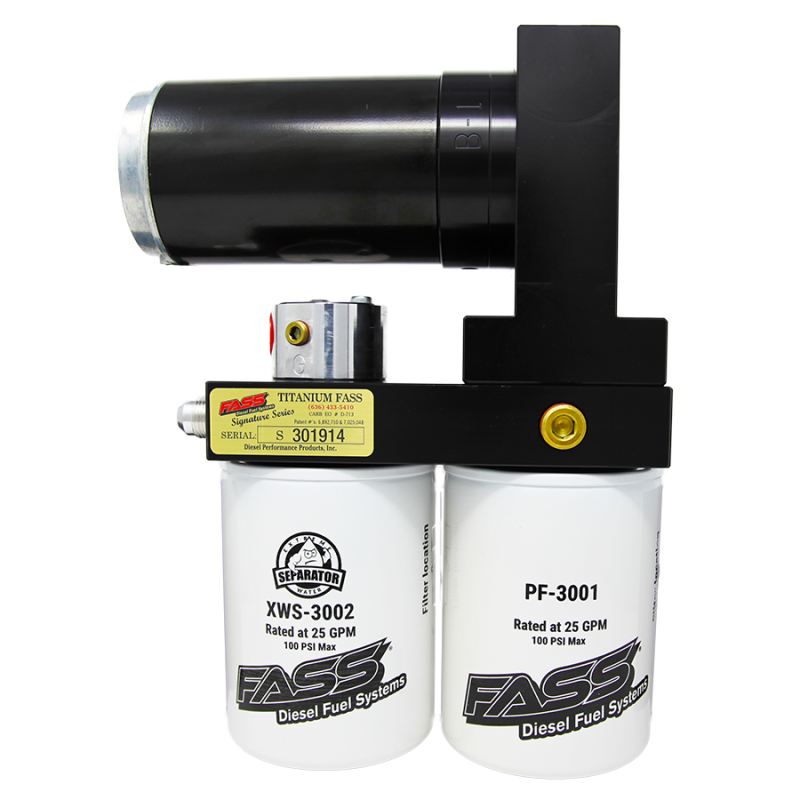 FASS 11-16 Ford F250/F350 Powerstroke 240gph/55psi Titanium Fuel Air Separation System TS F17 240G