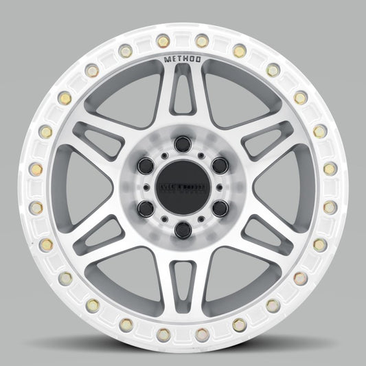 Method MR106 Beadlock 17x9 -44mm Offset 8x6.5 130.81mm CB Machined/Clear Coat w/BH-H36125 Wheel