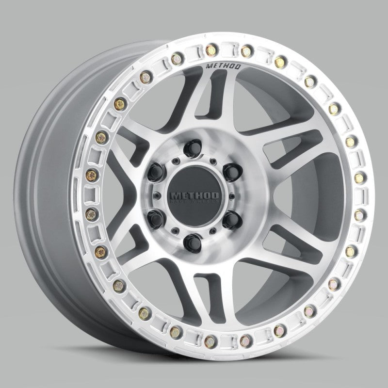 Method MR106 Beadlock 17x9 -44mm Offset 5x5 71.5mm CB Machined/Clear Coat w/BH-H24125 Wheel