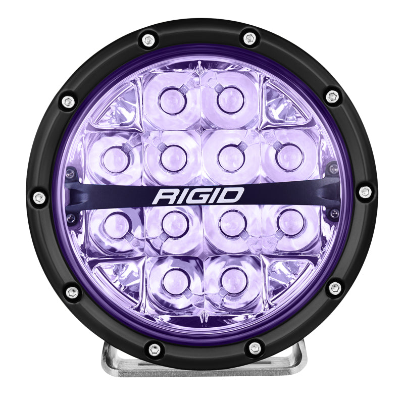 Rigid Industries 360-Series 6in LED Off-Road Spot Beam - RGBW (Pair)