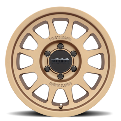 Method MR703 17x8.5 +35mm Offset 6x5.5 106.25mm CB Method Bronze Wheel