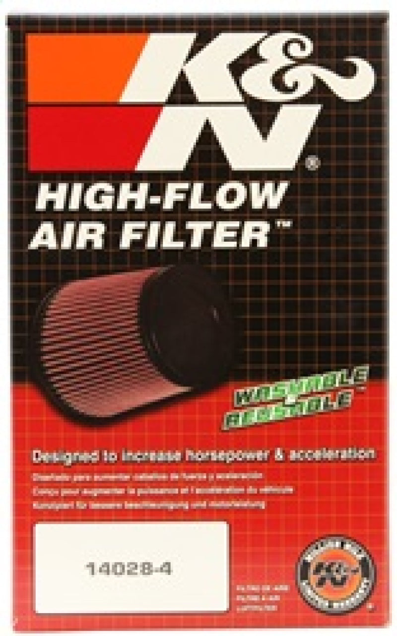 K&N Oval Air Filter - 8-7/8in L 5-1/4in W 3-1/4in H