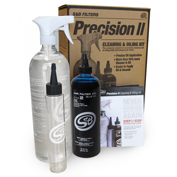 Cleaning Kit For Precision II Cleaning and Oil Kit, Blue Oil S&B