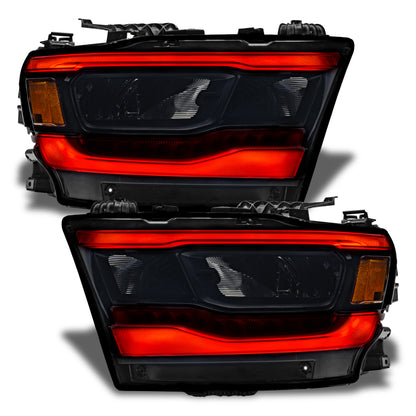 Oracle 19-21 Dodge RAM 1500 RGB+W Headlight DRL Kit- Reflector LED Headlights - +W NO RETURNS