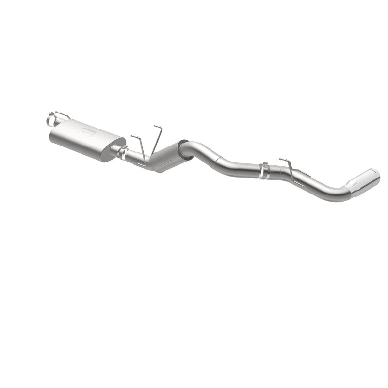 MagnaFlow Cat-Back, SS, 4in, Single Pass Side Rear Exit 5in Tip 14-15 Ram 2500 6.4L V8 CC LB/MC SB