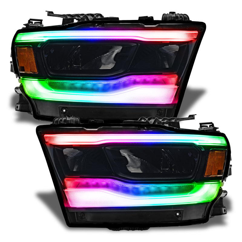 Oracle 19-21 Dodge RAM 1500 RGB+W Headlight DRL Kit- Reflector LED Headlights - +W NO RETURNS