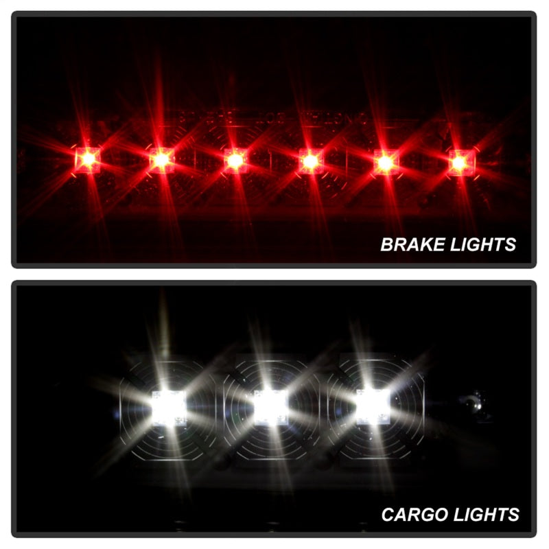 xTune Chevy Silverado 07-13 / GMC Sierra 07-13 LED 3RD Brake Light - Black BKL-CSIL07-LED-BK