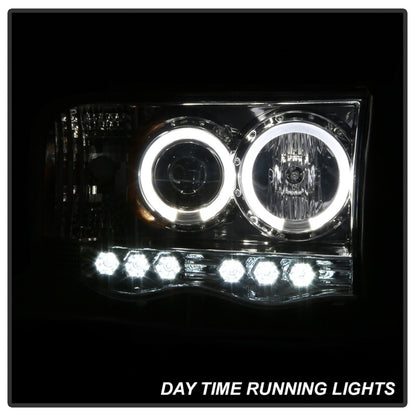 Spyder Dodge Ram 1500 02-05/Ram 2500 03-05 Projector Headlights LED Halo LED Chrm PRO-YD-DR02-HL-C