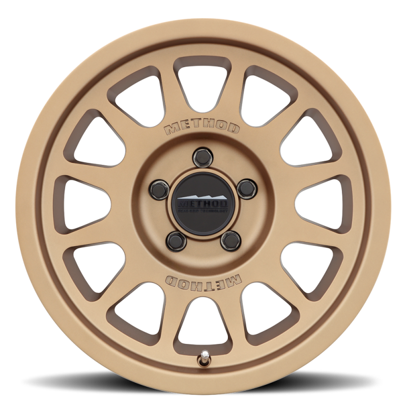 Method MR703 17x8.5 +35mm Offset 5x150 110.5mm CB Method Bronze Wheel