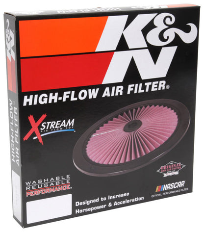K&N X-Stream Top Filter Only 11in - Black