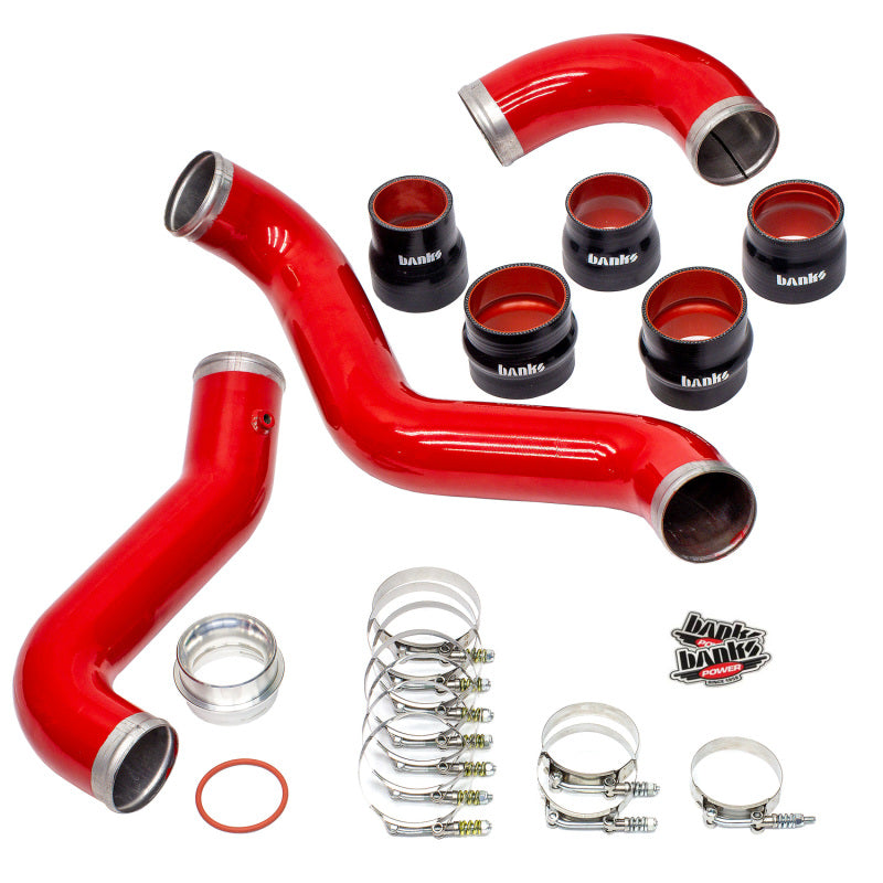 Banks Power 17-19 Chevy/GMC 2500HD/3500HD Diesel 6.6L Boost Tube Upgrade Kit - Red