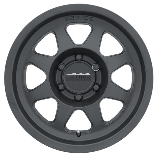 Method MR701 17x9 -12mm Offset 6x5.5 106.25mm CB Matte Black Wheel