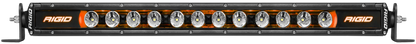 Rigid Industries 10in Radiance Plus SR-Series Single Row LED Light Bar with 8 Backlight Options