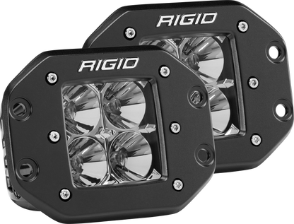 Rigid Industries Dually - Flush Mount - Flood - Set of 2