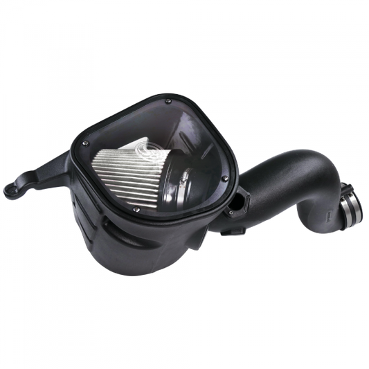 Cold Air Intake For 07-09 Dodge Ram 6.7L Cummins Dry Extendable White S&B