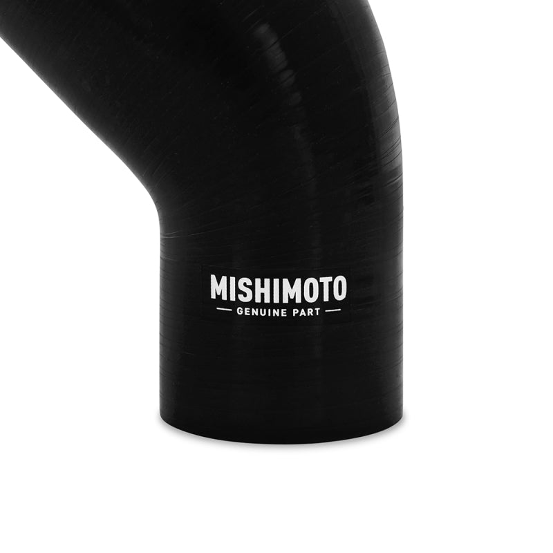 Mishimoto Silicone Reducer Coupler 45 Degree 2.75in to 3in - Black