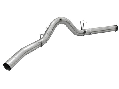 aFe MACHForce XP Exhaust 5in DPF-Back Stainless Steel Exhaust 2015 Ford Turbo Diesel V8 6.7L No Tip