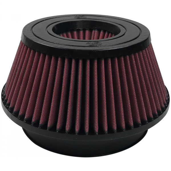Replacement Air Filter For Ram 5.9L & 6.7L Intake Kits, Oiled Cotton Cleanable Red S&B