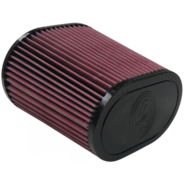 Replacement Air Filter For 7.3L Ford Intake Kits, Oiled Cotton Cleanable Red S&B