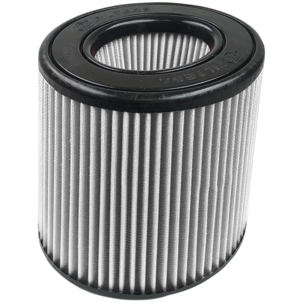Replacement Air Filter For 6.6L LML Intake Kits, Dry Extendable White S&B
