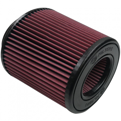 Replacement Air Filter For 6.6L LML Intake Kits, Oiled Cotton Cleanable Red S&B