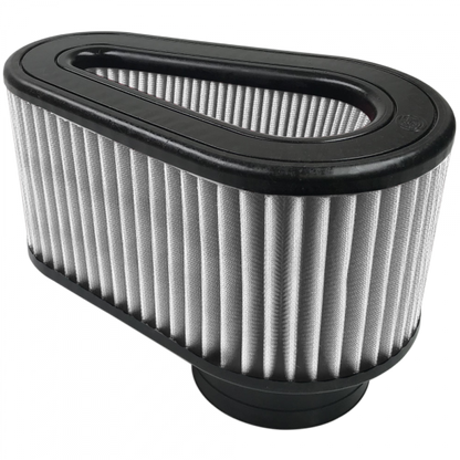 Replacement Air Filter For Ford 6.0L Intake Kits, Dry Extendable White S&B