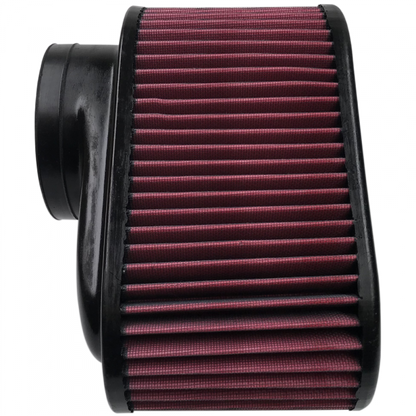 Replacement Air Filter For 6.0L Ford Intake Kits, Oiled Cotton Cleanable Red S&B