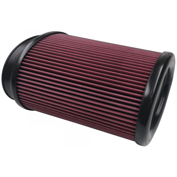 Replacement Air Filter For 7.3L Ford Intake Kits, Oiled Cotton Cleanable Red S&B