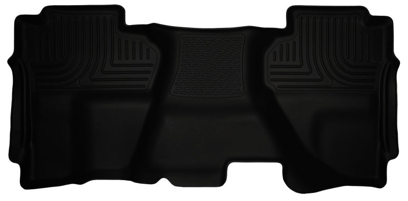 Husky Liners 14 Chevrolet Silverado/14 GMC Sierra 1500 Weatherbeater Black 2nd Seat Floor Liner