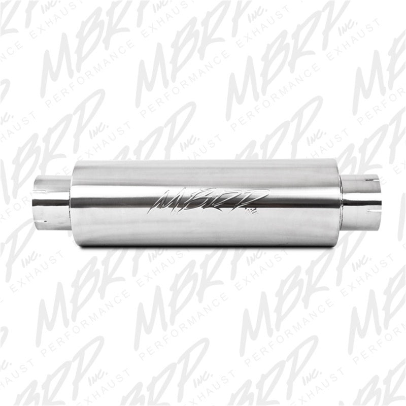 MBRP Universal Quiet Tone Muffler 5in Inlet /Outlet 8in Dia Body 31in Overall