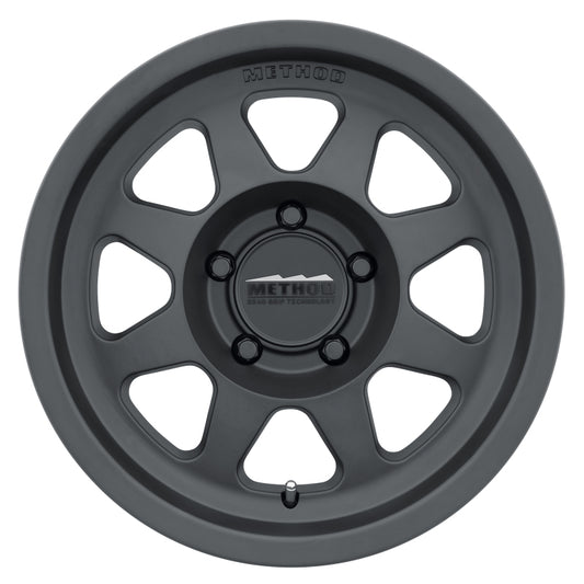 Method MR701 17x7.5 +30mm Offset 5x4.5 73mm CB Matte Black Wheel