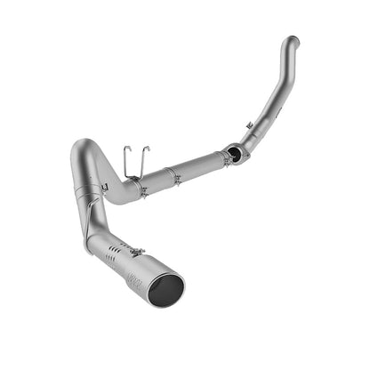 MBRP 08-10 Ford 6.4L F250/350/450 4 inch Filter Back Single Side Exit Aluminum and Down Pipe