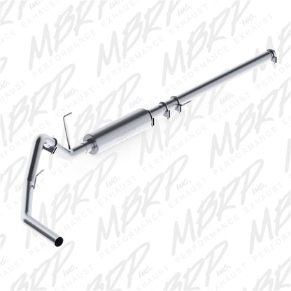 MBRP 2004-2008 Ford F150 EC/CC-SB 3in Cat Back Single Side AL P Series Exhaust