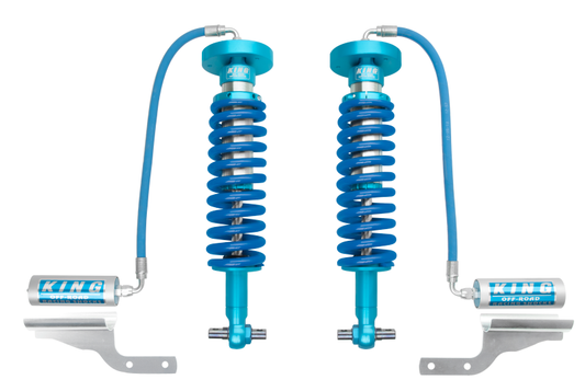 King Shocks 2015+ Ford F150 4WD Front 2.5 Dia Remote Reservoir Coilover (Pair)